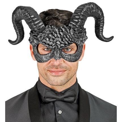 Halloween Masker Demoon van Widmann koop je bij Partywinkel