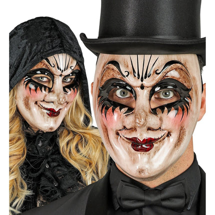 Halloween Masker Enge Man Pop van Widmann koop je bij Partywinkel