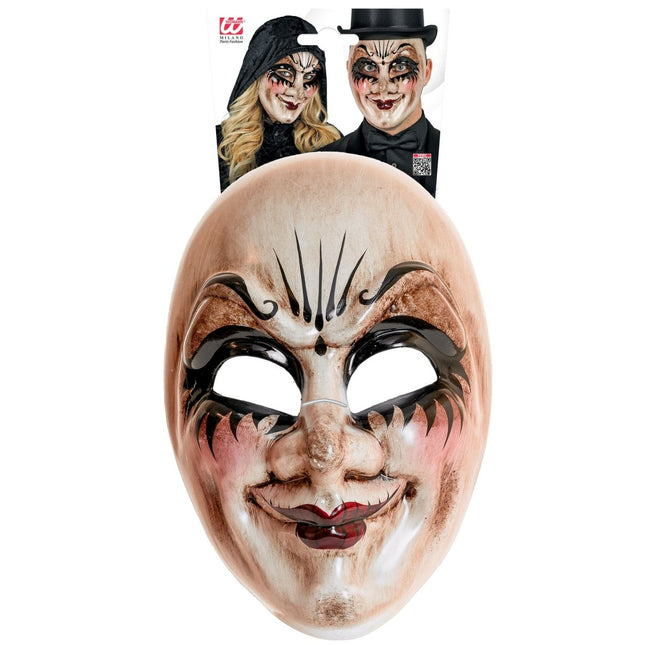 Halloween Masker Enge Man Pop van Widmann koop je bij Partywinkel