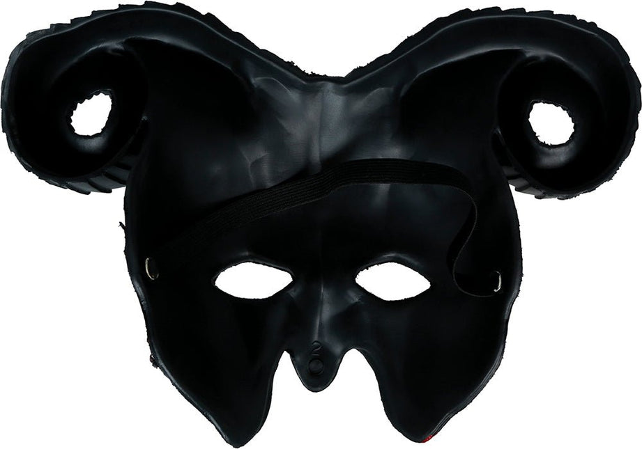 Halloween Masker Half Duivel van Fiestas Guirca koop je bij Partywinkel