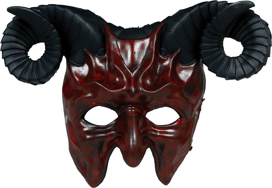 Halloween Masker Half Duivel van Fiestas Guirca koop je bij Partywinkel