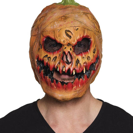 Halloween Masker Pompoen Horror - Partywinkel - 8712026975560