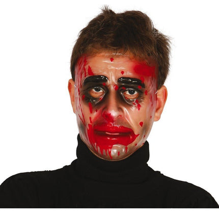 Halloween Masker Transparant - Partywinkel - 8434077027912