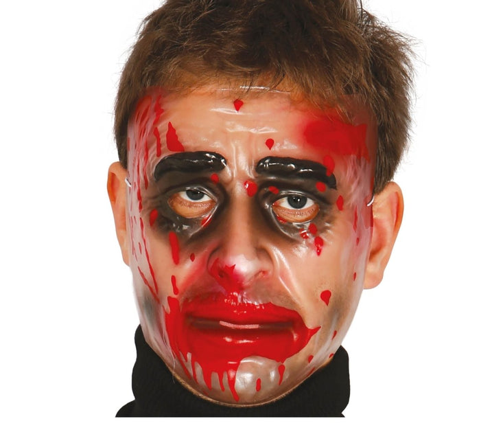 Halloween Masker Transparant - Partywinkel - 8434077027912