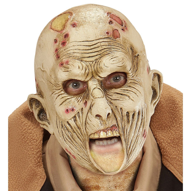 Halloween Masker Zombie Open Mond van Widmann koop je bij Partywinkel
