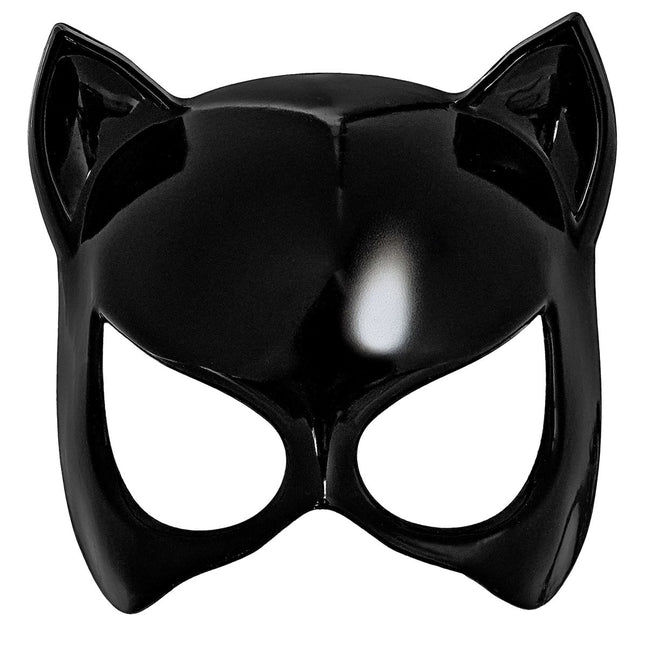 Halloween Masker Zwart Kat van Widmann koop je bij Partywinkel