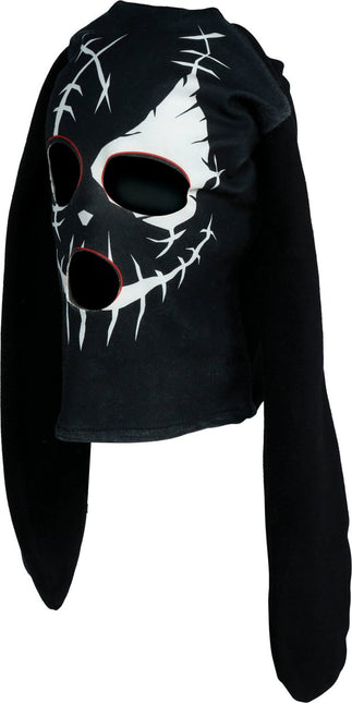 Halloween Masker Zwart Konijn van Fiestas Guirca koop je bij Partywinkel