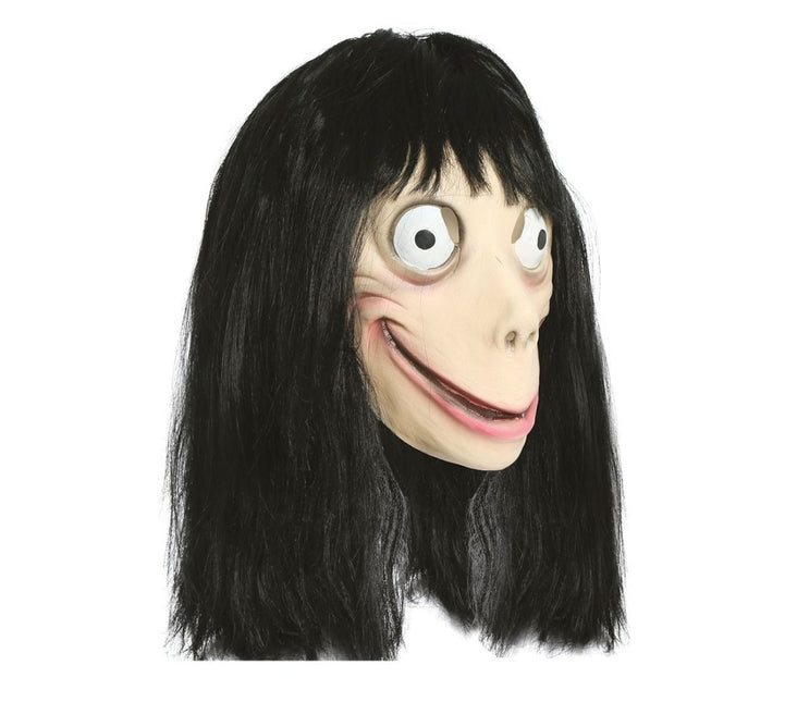 Halloween Momo Gezichtmasker van Fiestas Guirca koop je bij Partywinkel