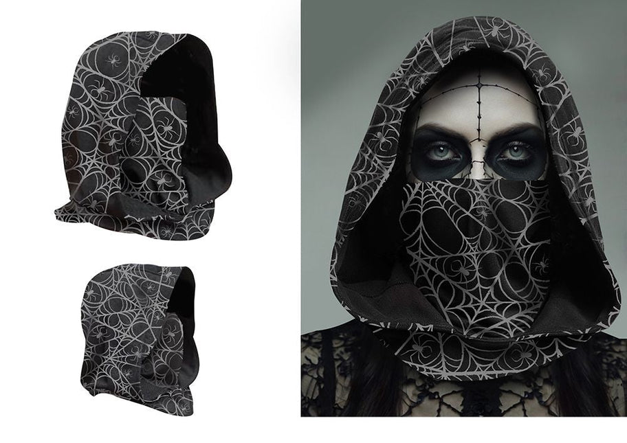 Halloween Muts Zwart Spinnenweb van Fiestas Guirca koop je bij Partywinkel