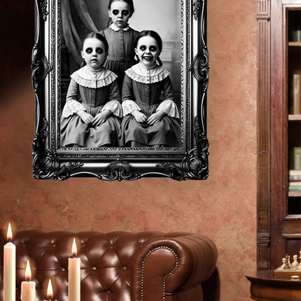 Halloween Muursticker Horror Gezin 58cm van Fiestas Guirca koop je bij Partywinkel