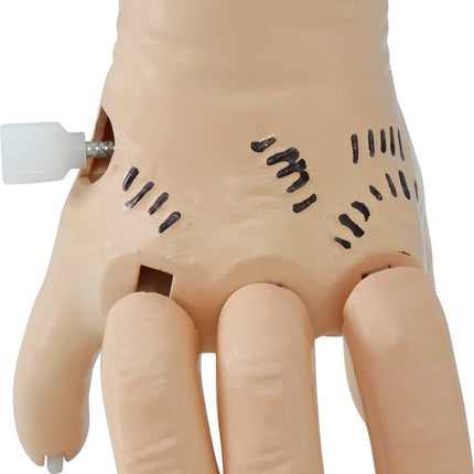 Halloween Nep Hand 8cm 12st van Fiestas Guirca koop je bij Partywinkel