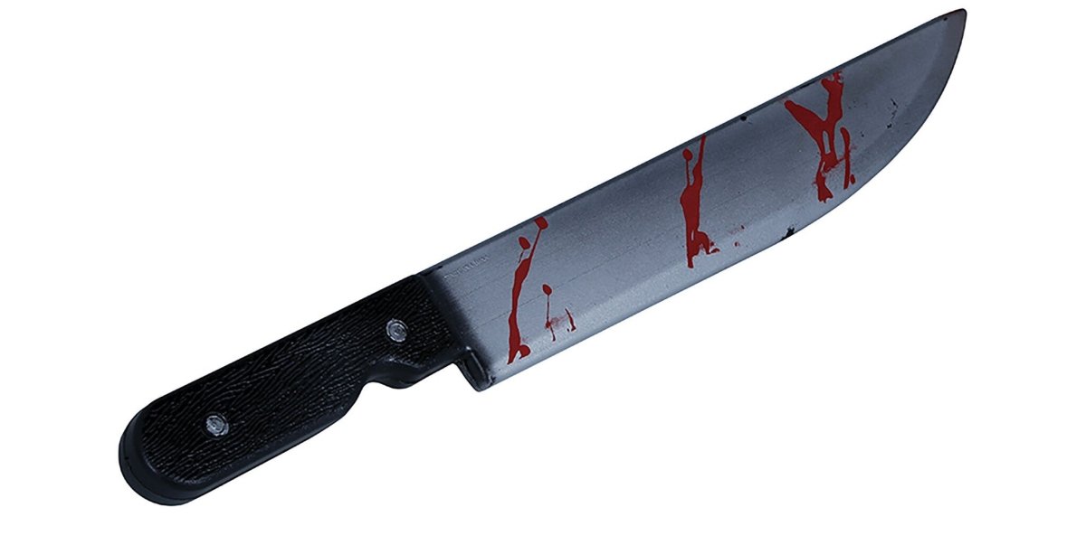 Halloween Nep Machete Met Bloed 45cm van Fiestas Guirca koop je bij Partywinkel