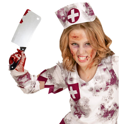 Halloween Nep Mes Bloed 30cm van Widmann koop je bij Partywinkel