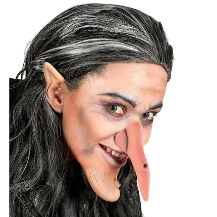 Halloween Nep Neus Beige Heks van Widmann koop je bij Partywinkel