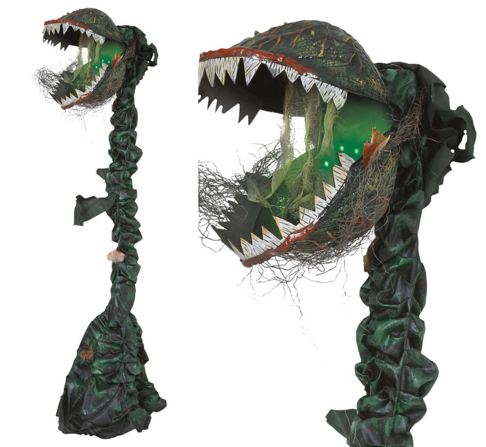 Halloween Nep Plant Vleesetend Met Licht, Geluid En Beweging van Fiestas Guirca koop je bij Partywinkel