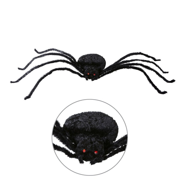 Halloween Nep Spin Zwart 2,2m van Widmann koop je bij Partywinkel