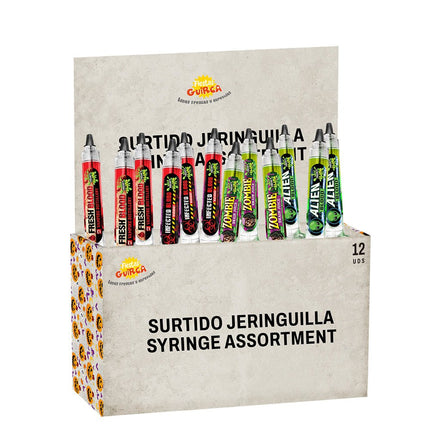 Halloween Nep Spuit Nep Bloed 12st van Fiestas Guirca koop je bij Partywinkel