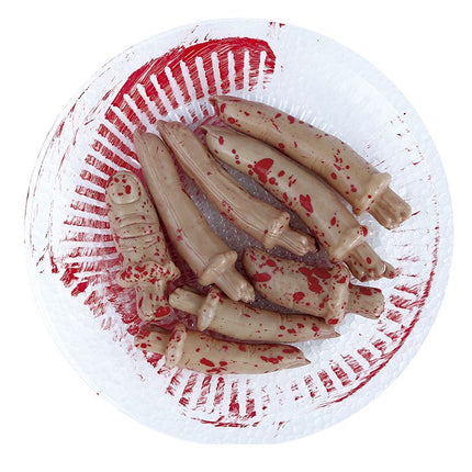 Halloween Nep Vingers Set 8 delig van Fiestas Guirca koop je bij Partywinkel