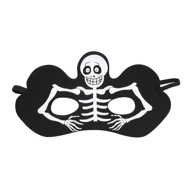 Halloween Oogmasker Skelet van Widmann koop je bij Partywinkel