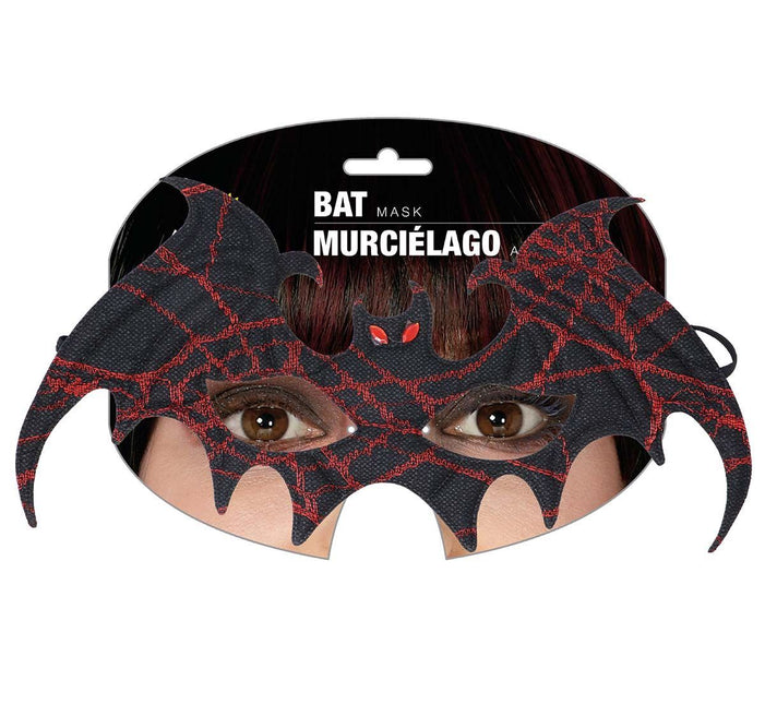 Halloween Oogmasker Vleermuis - Partywinkel - 8434077197851