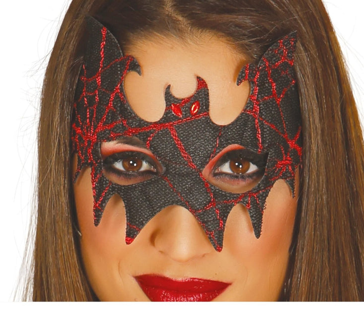 Halloween Oogmasker Vleermuis - Partywinkel - 8434077197851