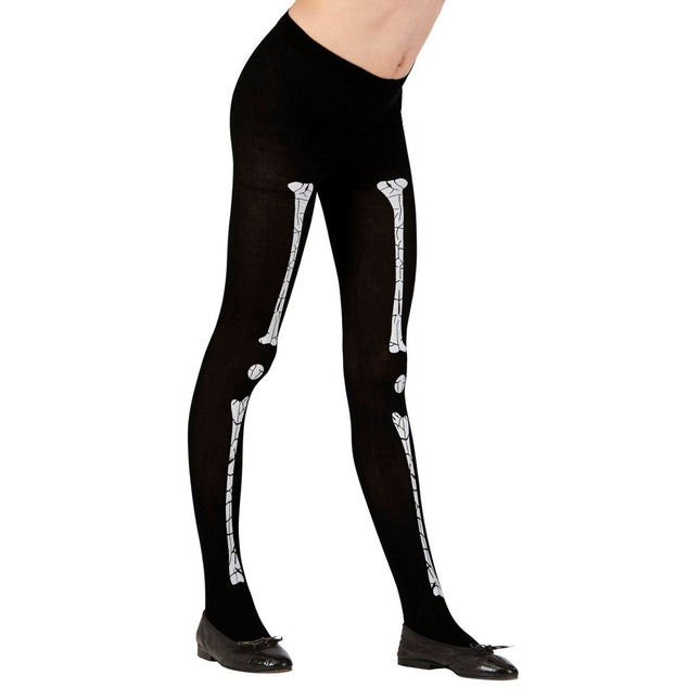 Halloween Panty Skelet van Widmann koop je bij Partywinkel