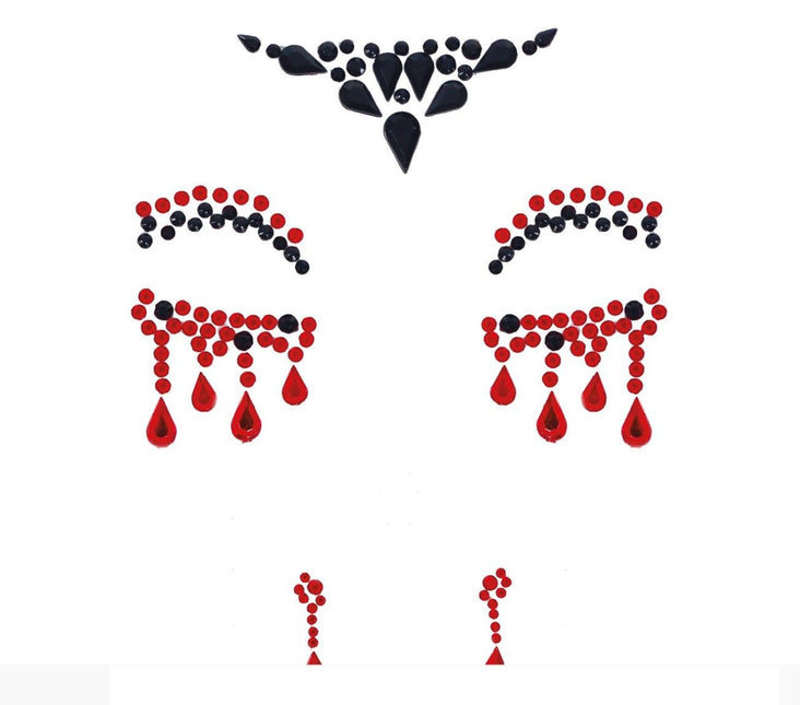 Halloween Plak Diamantjes Vampier van Fiestas Guirca koop je bij Partywinkel