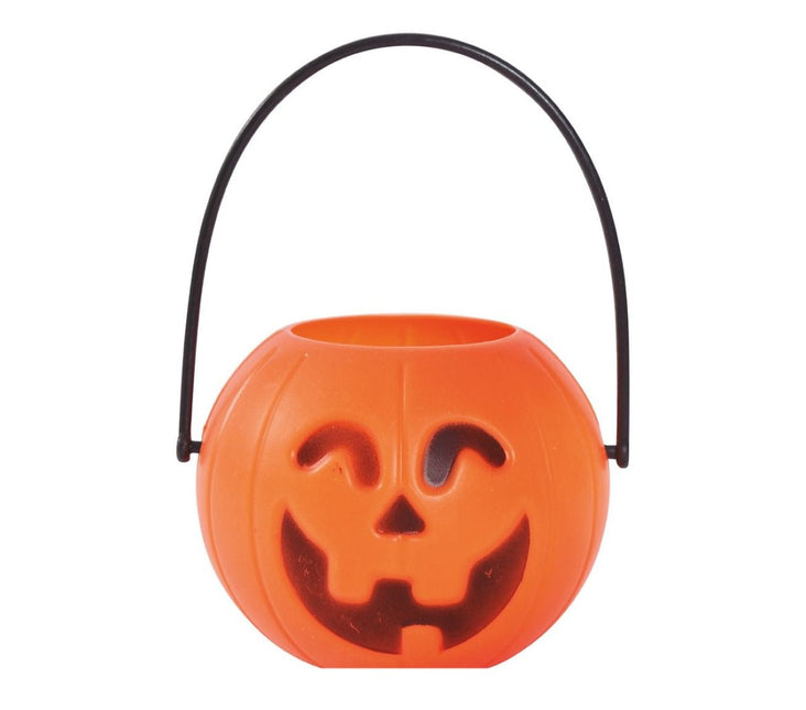 Halloween Pompoen Bakjes 7cm 6st van Fiestas Guirca koop je bij Partywinkel