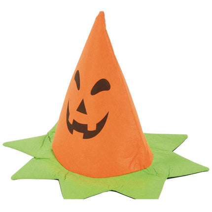 Halloween Pompoen Hoed Kind van Fiestas Guirca koop je bij Partywinkel