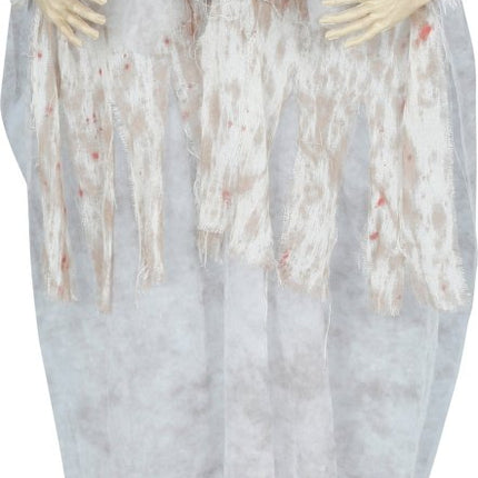 Halloween Pop Bruid Licht, Geluid En Beweging 1,7m van Fiestas Guirca koop je bij Partywinkel