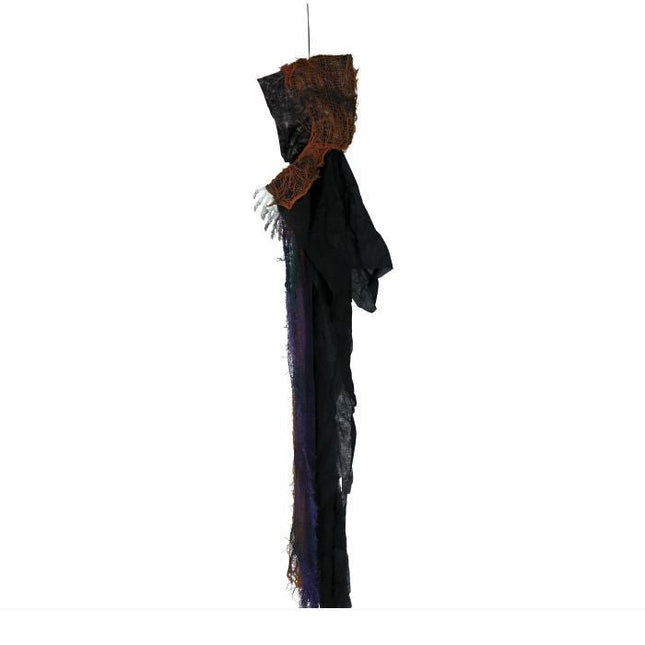 Halloween Pop Gekleurd Skelet Met Licht, Geluid En Beweging 1,2m - Partywinkel - 8434077248942