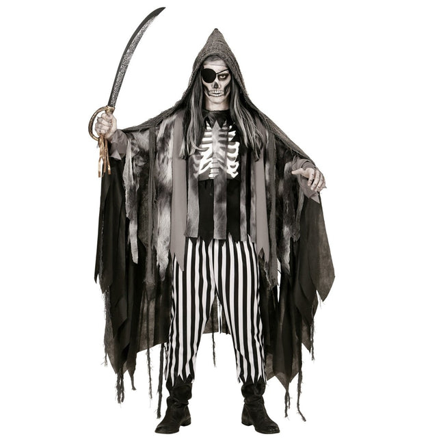 Halloween Pop Gescheurde Cape 2m van Widmann koop je bij Partywinkel