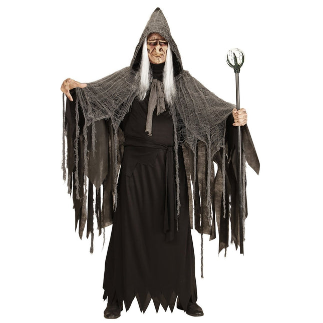 Halloween Pop Gescheurde Cape 2m van Widmann koop je bij Partywinkel