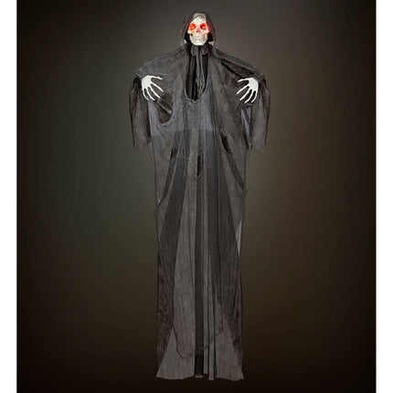 Halloween Pop Magere Hein Met Licht En Geluid 2,4m van Widmann koop je bij Partywinkel