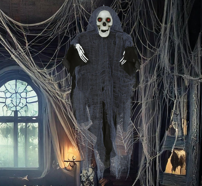 Halloween Pop Skelet Met Tuniek 40cm van Fiestas Guirca koop je bij Partywinkel