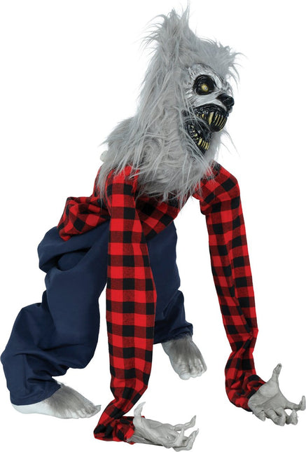 Halloween Pop Weerwolf Met Licht, Geluid En Beweging 90cm van Fiestas Guirca koop je bij Partywinkel