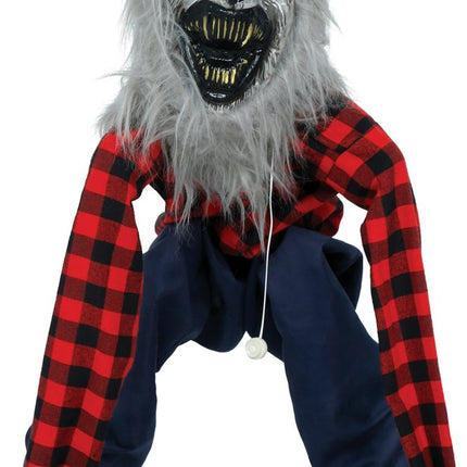 Halloween Pop Weerwolf Met Licht, Geluid En Beweging 90cm van Fiestas Guirca koop je bij Partywinkel