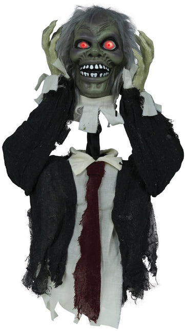 Halloween Pop Zombie Met Licht, Geluid En Beweging 55cm van Fiestas Guirca koop je bij Partywinkel