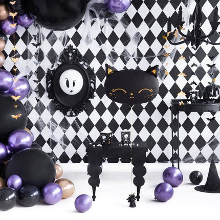 Halloween Popcorn Bakjes 12,5cm 6st van Partydeco koop je bij Partywinkel