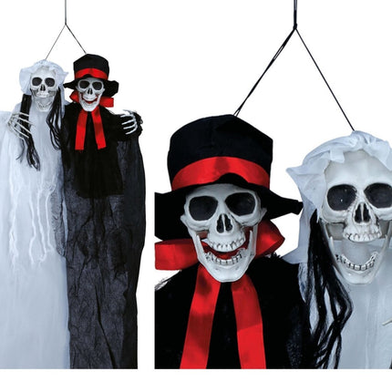 Halloween Poppen Bruid En Bruidegom 90cm van Fiestas Guirca koop je bij Partywinkel