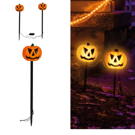 Halloween Priklamp 2st - Partywinkel - 8434077249901