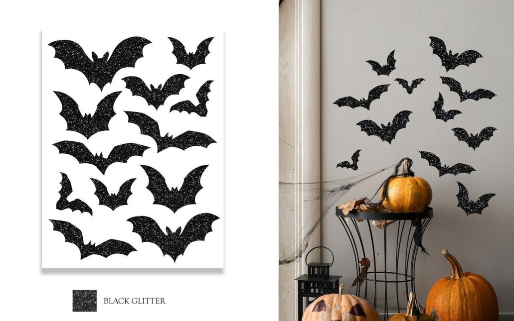 Halloween Raamsticker Vleermuis 40cm - Partywinkel - 8434077268698