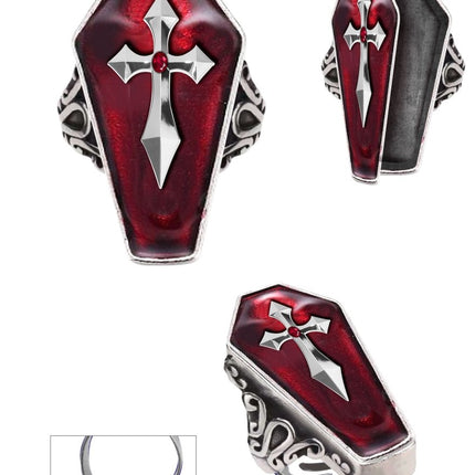 Halloween Ring Doodskist van Fiestas Guirca koop je bij Partywinkel