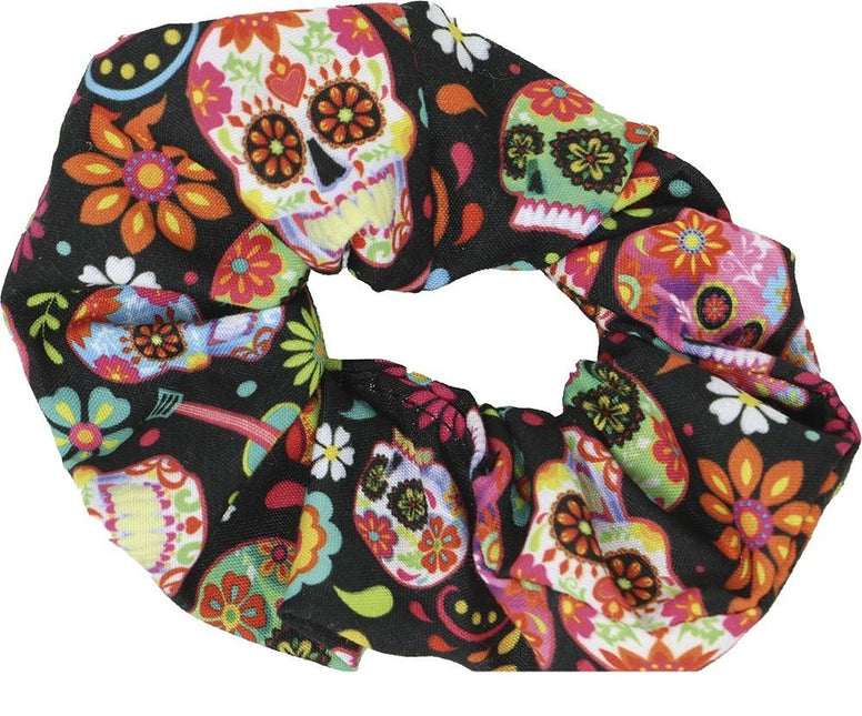 Halloween Scrunchie Catrina - Partywinkel - 8434077190982