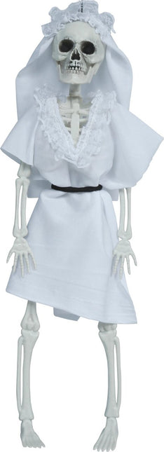 Halloween Skelet Bruidegom 40cm van Fiestas Guirca koop je bij Partywinkel