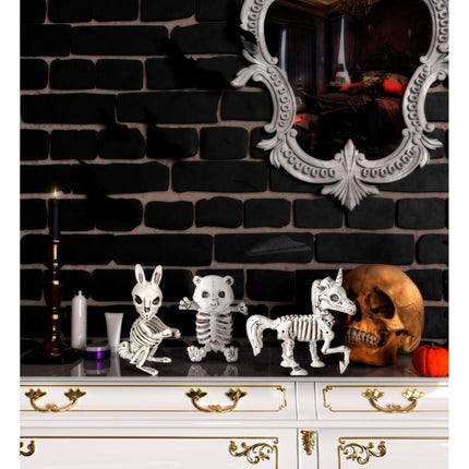 Halloween Skelet Eenhoorn 18cm van Widmann koop je bij Partywinkel