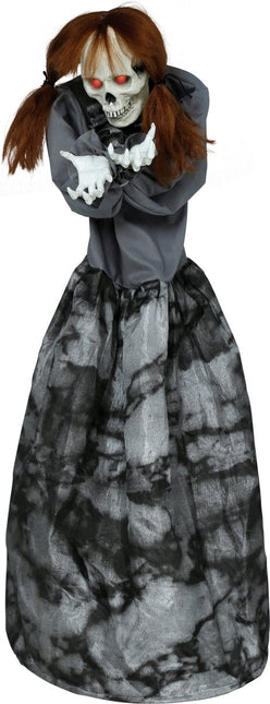 Halloween Skelet Met Licht, Geluid En Beweging 1,2m van Fiestas Guirca koop je bij Partywinkel