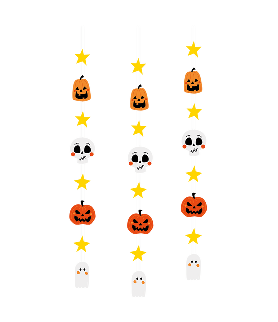 Halloween Slinger 1,2m van Paper Dreams koop je bij Partywinkel