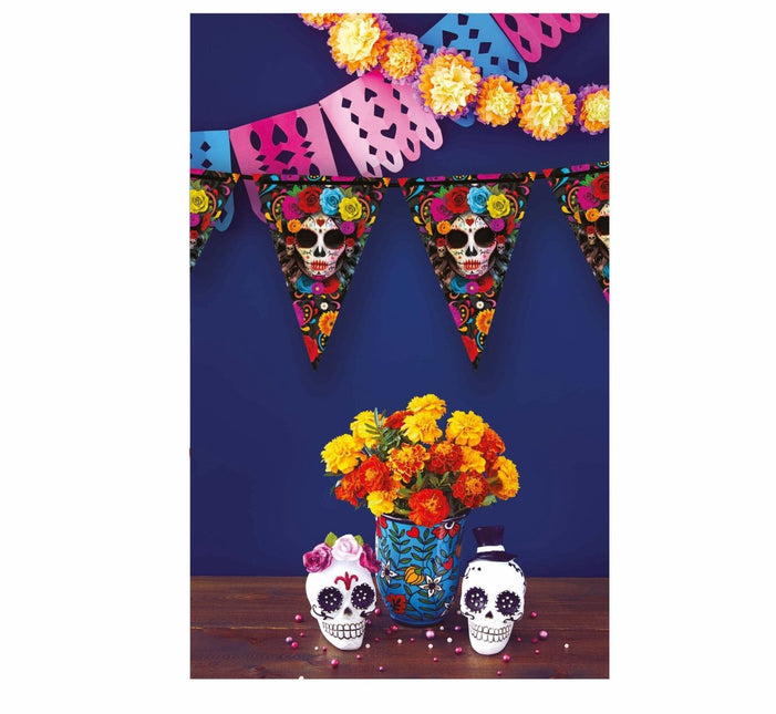 Halloween Slinger Doodshoofden 3m van Fiestas Guirca koop je bij Partywinkel