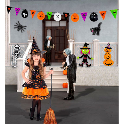 Halloween Slinger Gekleurd 3,6m van Widmann koop je bij Partywinkel